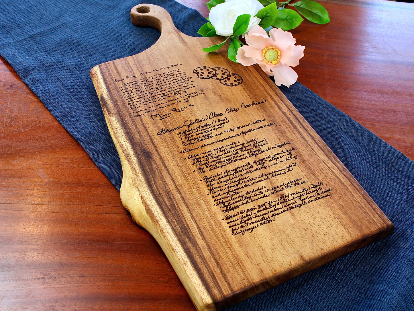 Extra Large Live Edge Board with Handle
