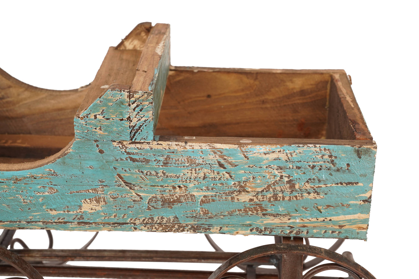 Rustic Wooden Wagon-Garden Planter-4 Colors-BIG Sale: Red