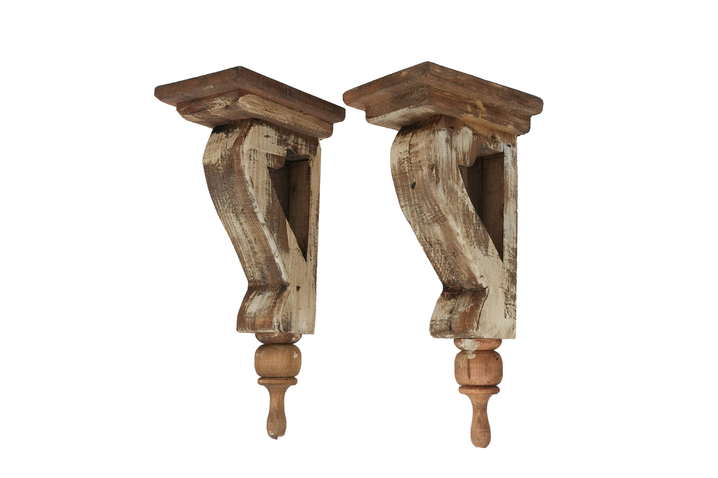 Romeo Farmhouse-Rustic-Corbel-Soft White-5Wx6Dx14H-Romeo