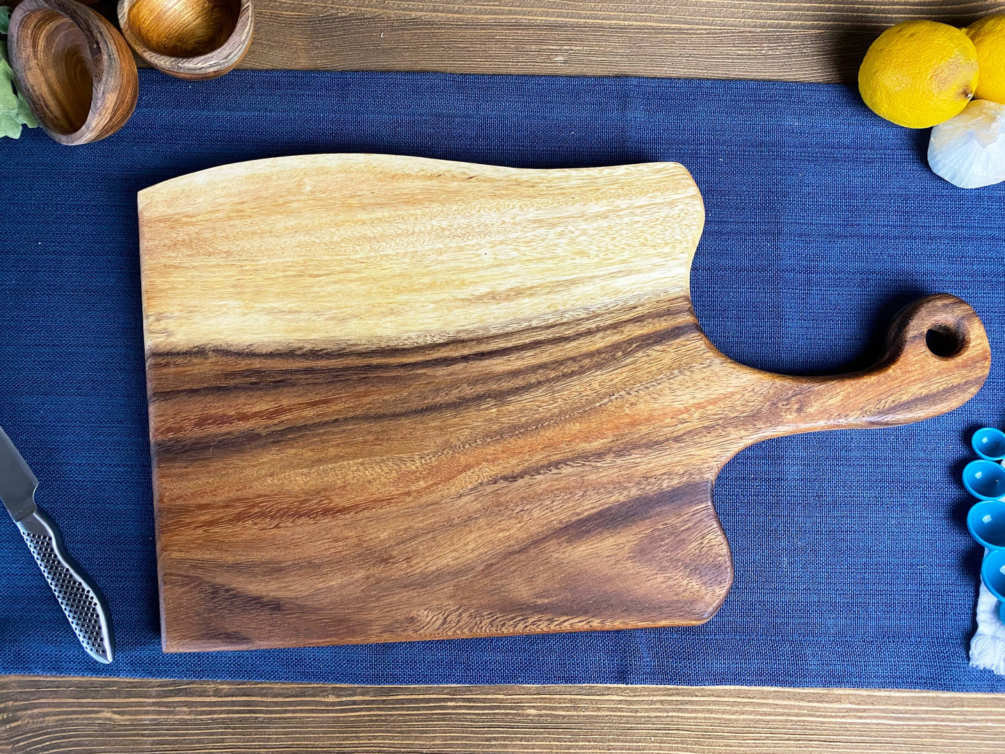 Large Live Edge Board with Handle