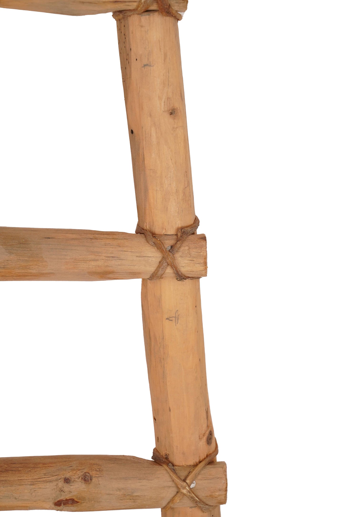 Blanket Wood Kiva Ladder-Farmhouse-Rustic-Handmade-3 Sizes: 2 Foot