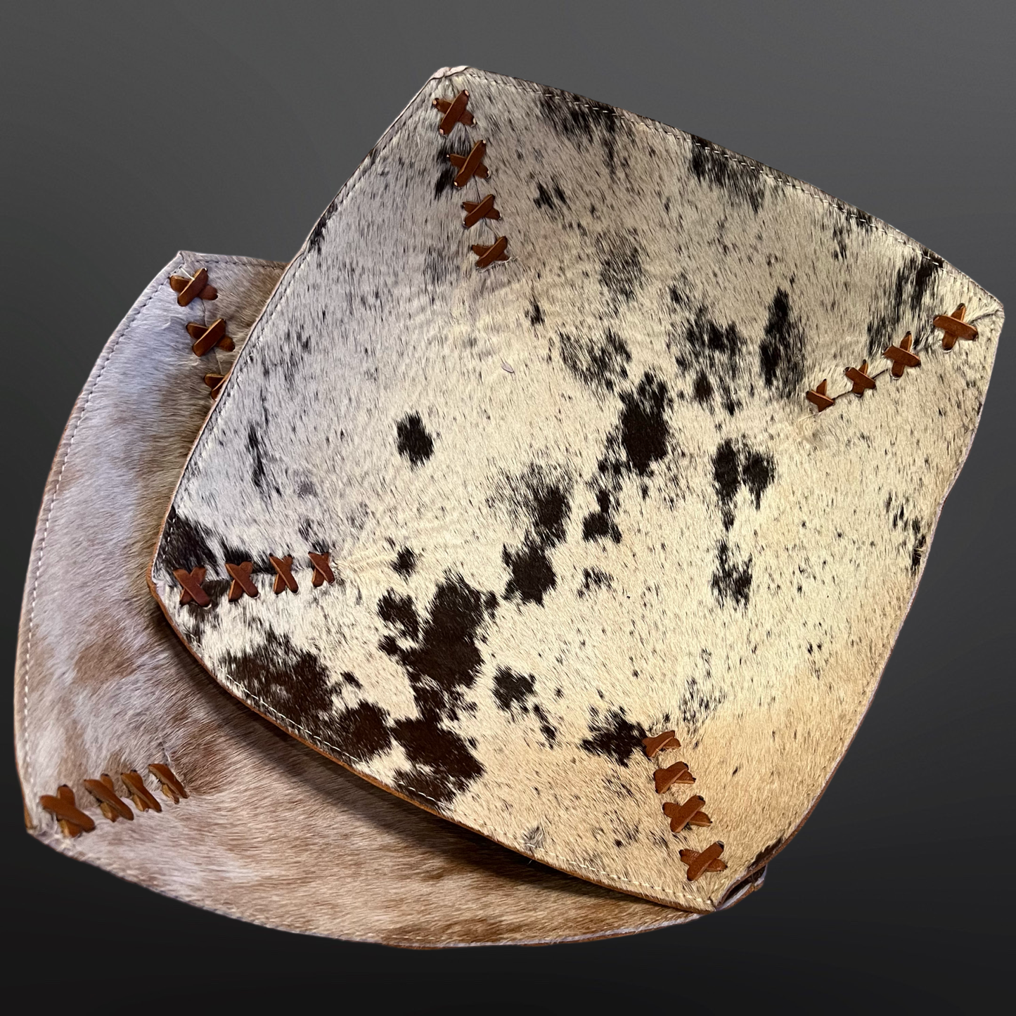 Cowhide Leather Bowl
