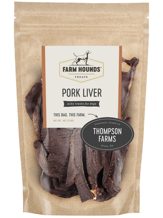 Pork Liver Treats - All-Natural - 4oz