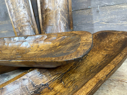 Kingman Baguette Dough Bowl-WH4P---5-6 x 19-20 in-Waxed