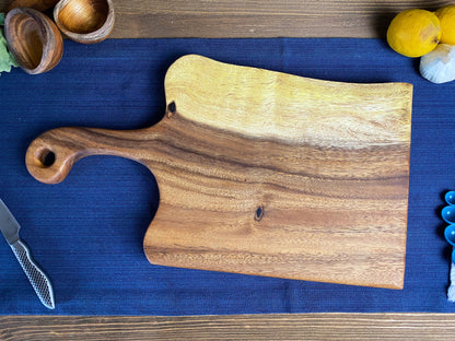 Large Live Edge Board with Handle