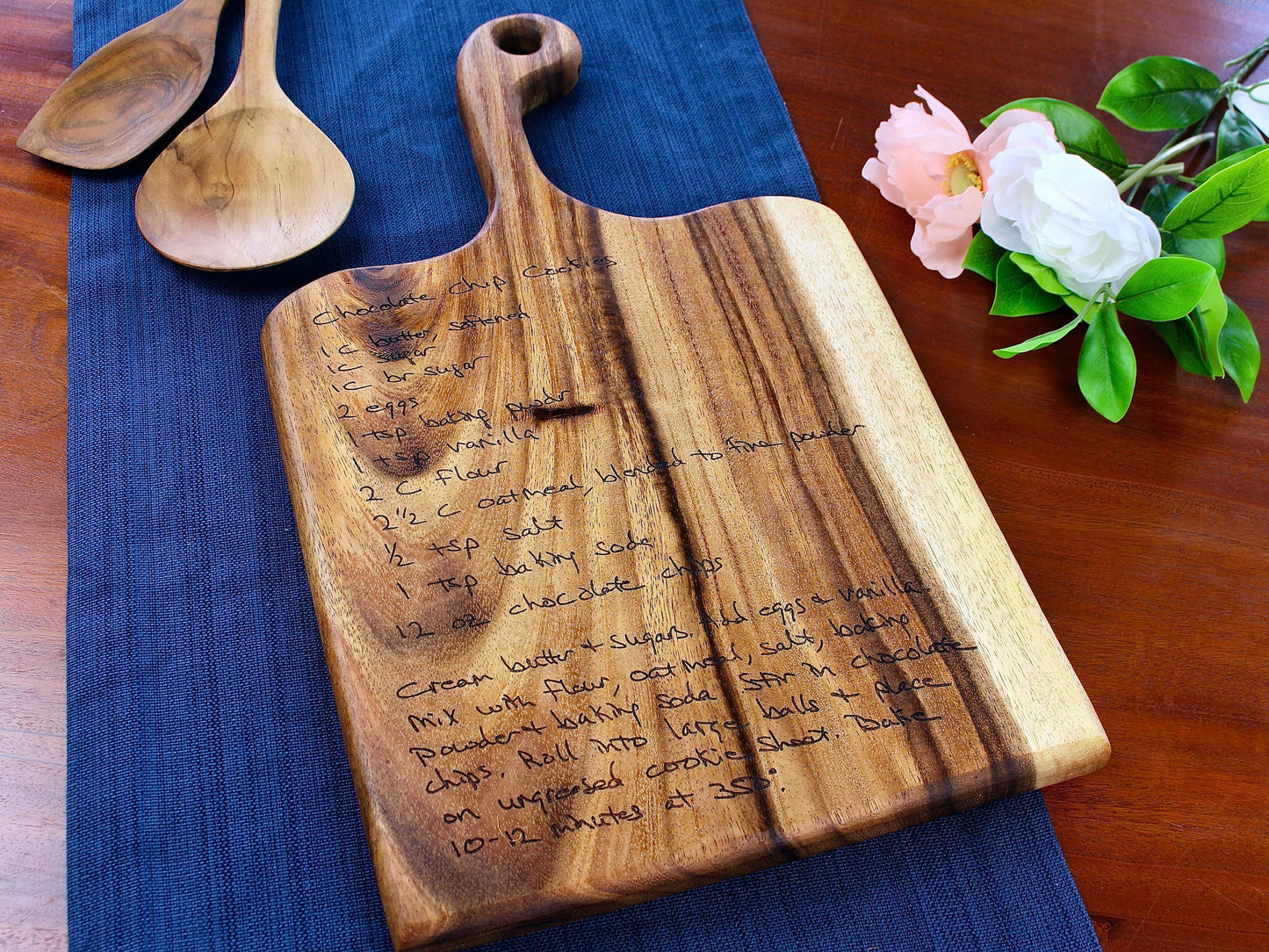 Large Live Edge Board with Handle