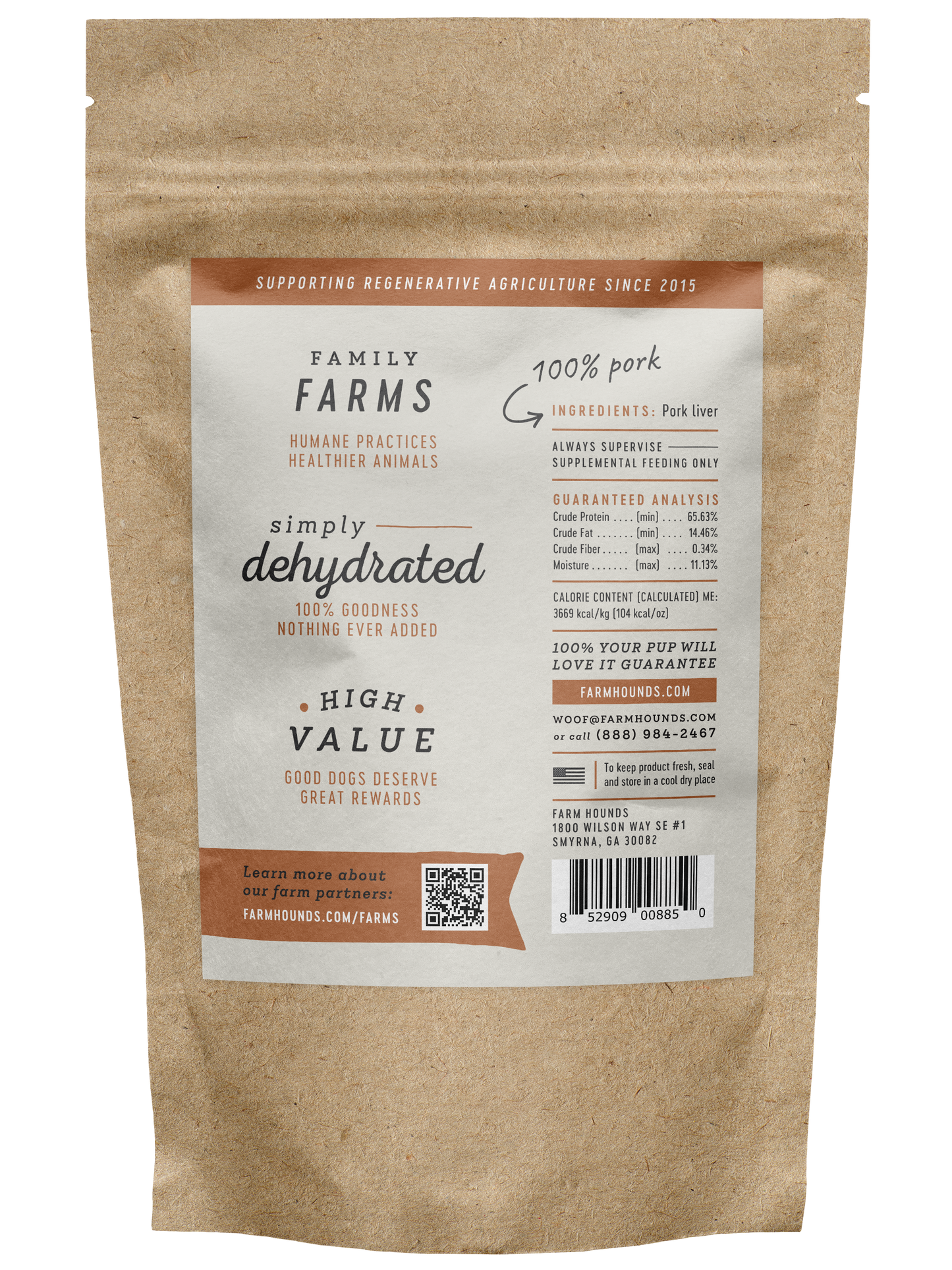 Pork Liver Treats - All-Natural - 4oz