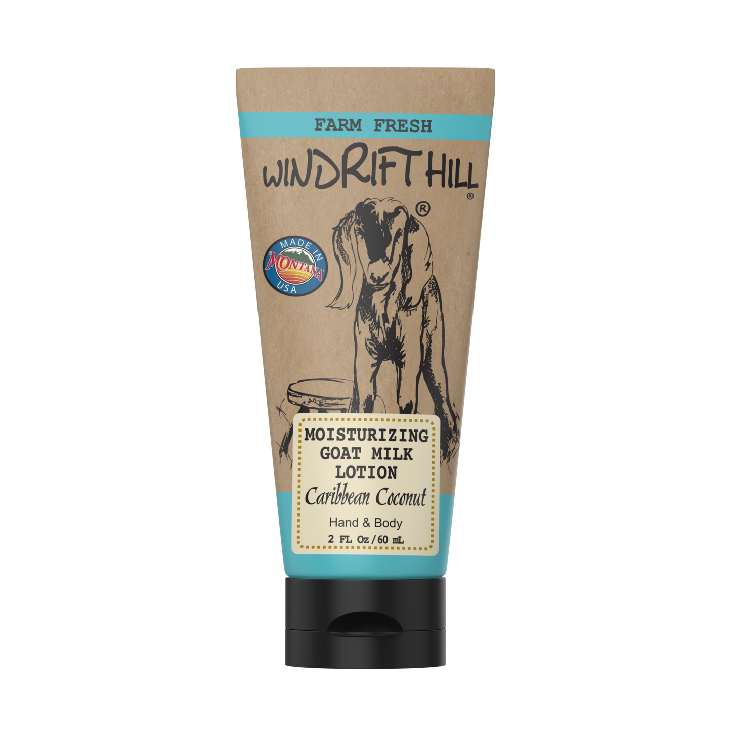 Caribbean Coconut Goat Milk Lotion - Tube | 6Pack