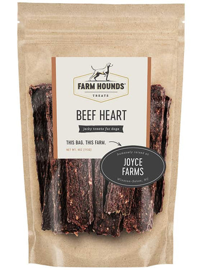 Beef Heart Treats - All-Natural - 4 oz: 4.0oz