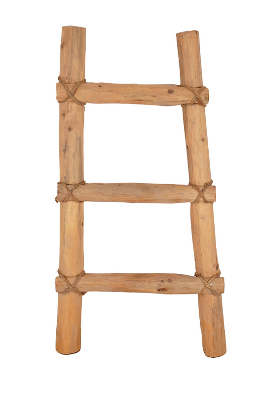 Blanket Wood Kiva Ladder-Farmhouse-Rustic-Handmade-3 Sizes: 2 Foot