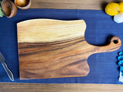 Large Live Edge Board with Handle