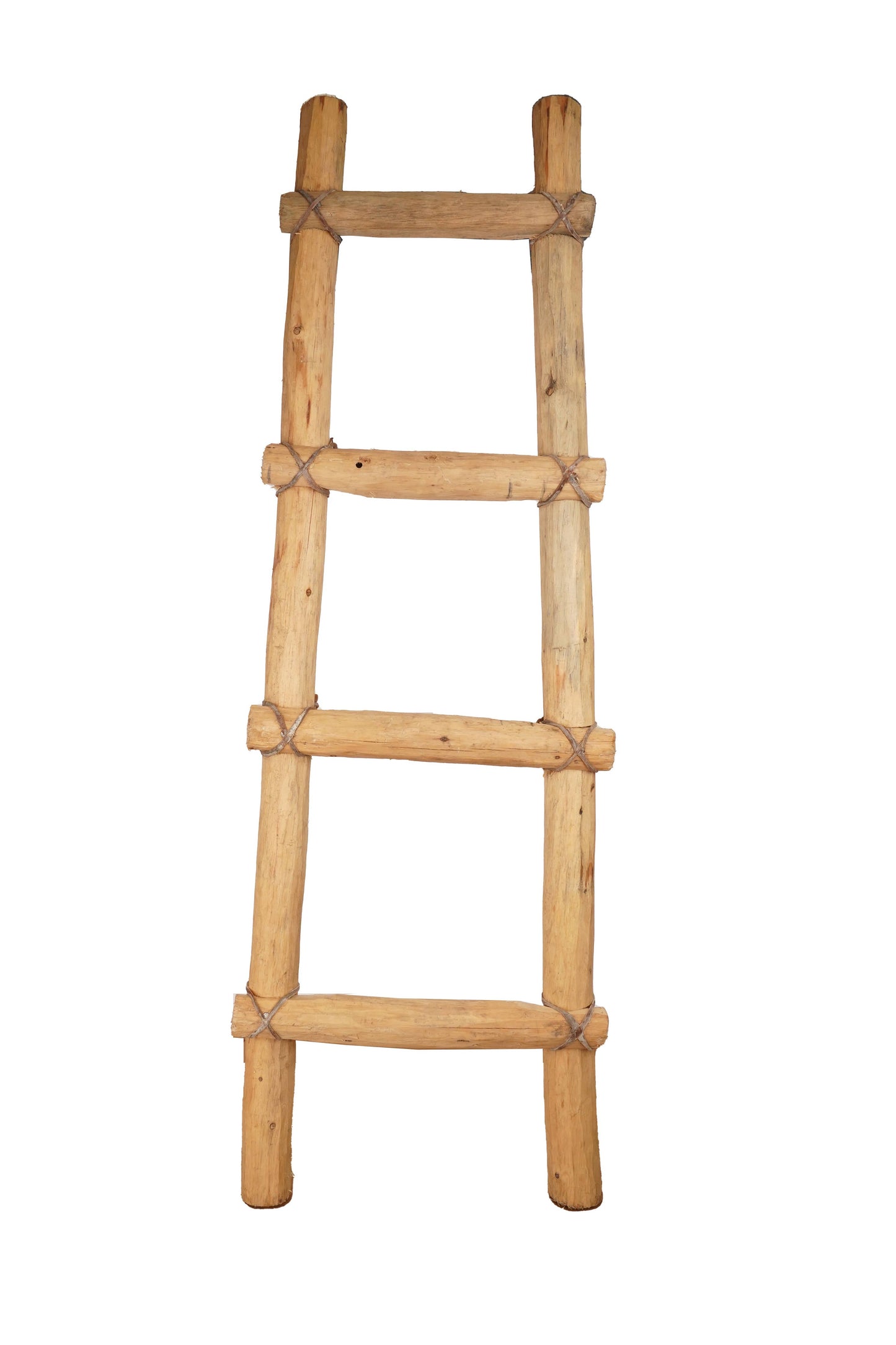 Blanket Wood Kiva Ladder-Farmhouse-Rustic-Handmade-3 Sizes: 2 Foot