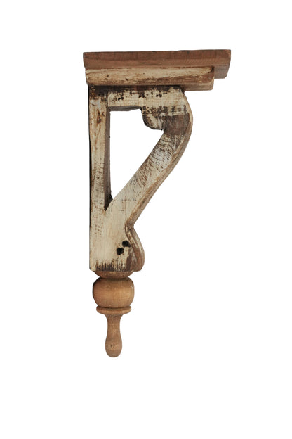 Romeo Farmhouse-Rustic-Corbel-Soft White-5Wx6Dx14H-Romeo