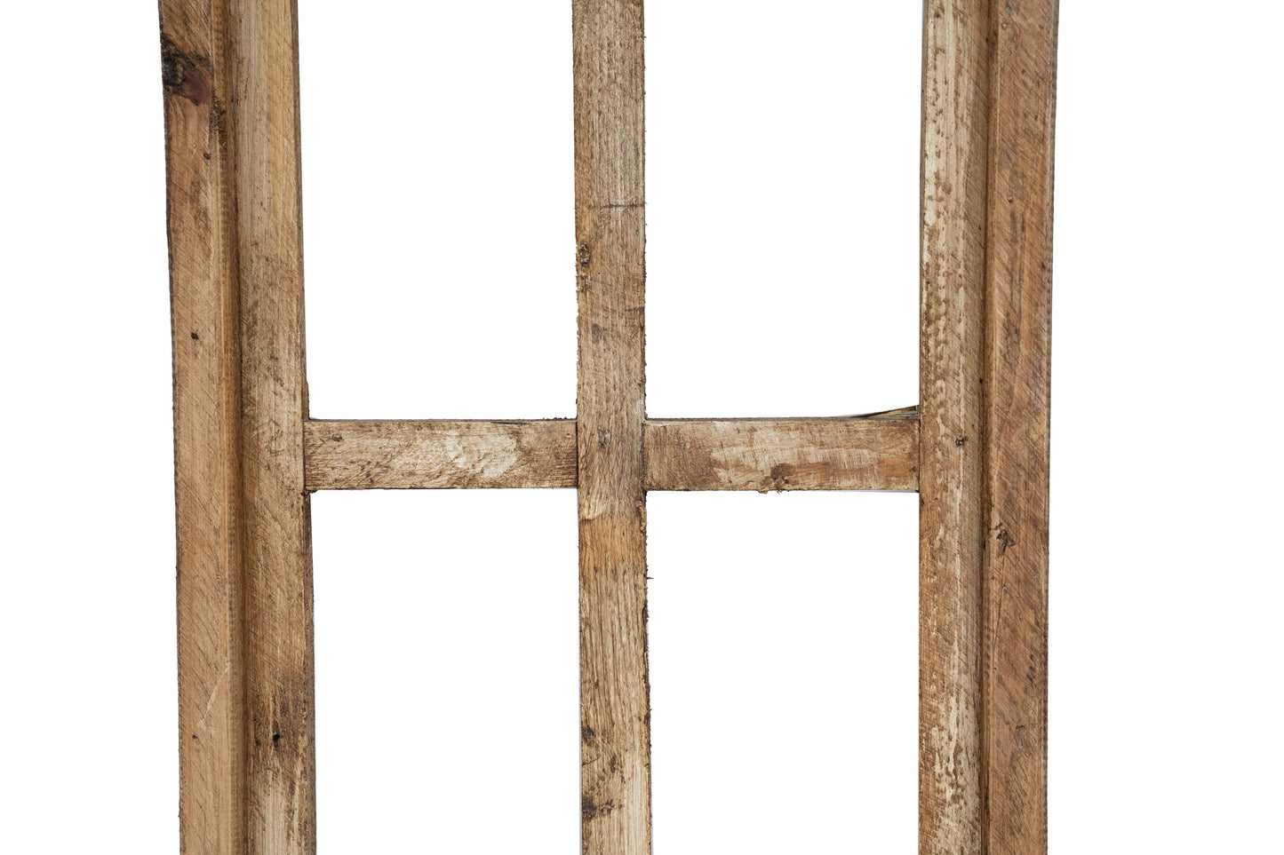 Holly Hills Architectural Windows-Set 3-Antiqued White-NEW