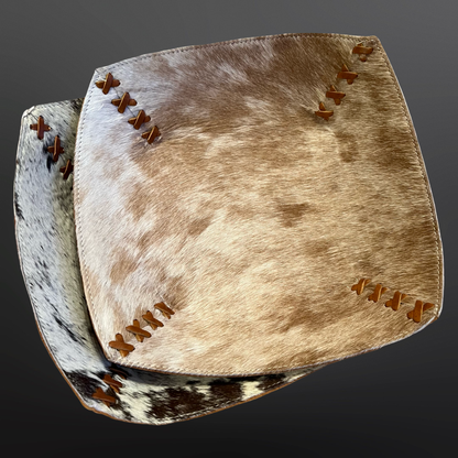 Cowhide Leather Bowl