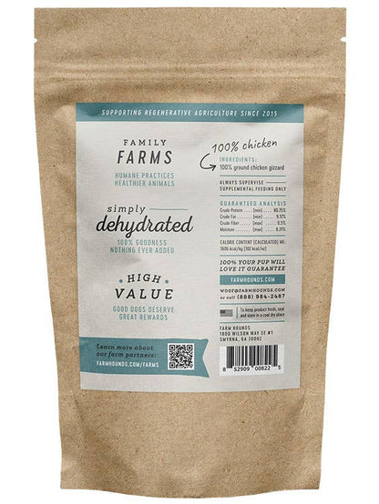 Chicken Gizzard Treats - All-Natural - 4oz: 4oz