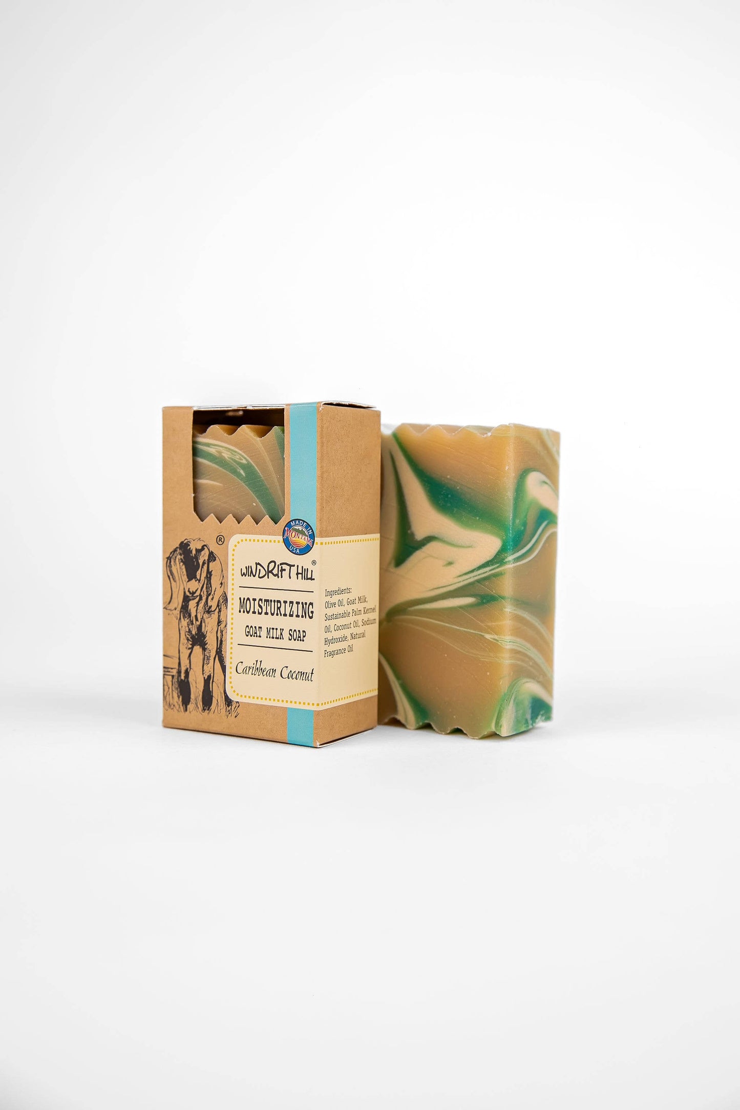 Caribbean Coconut | Goat Milk Soap | Stocking Stuffer