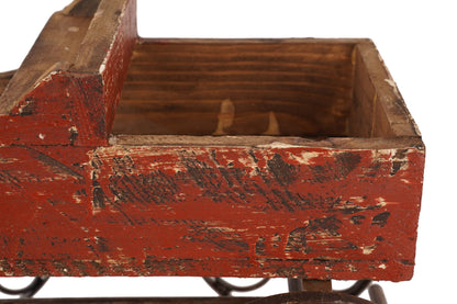 Rustic Wooden Wagon-Garden Planter-4 Colors-BIG Sale: White
